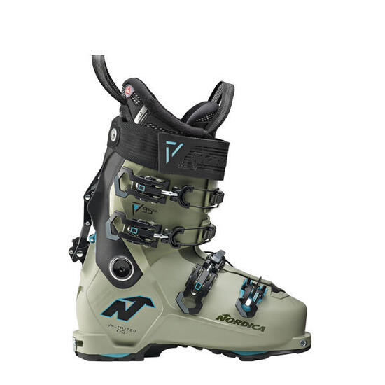 Scarponi da sci Nordica Unlimited 95 W da donna colore verde