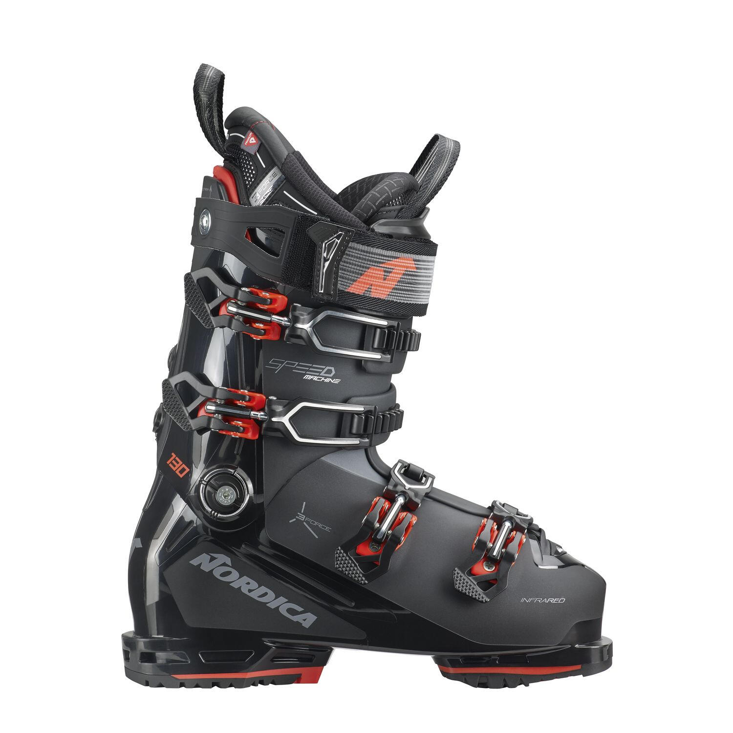 Nordica - Chaussures De Ski Speedmachine 3 130 Gw Homme - Chaussures De Ski - Noir|rouge - 28 Cm - Decathlon
