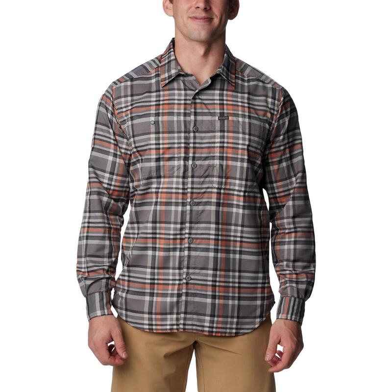 Camasa de drumetie Silver Ridge Utility Lite Plaid Long Sleeve Shirt barbati