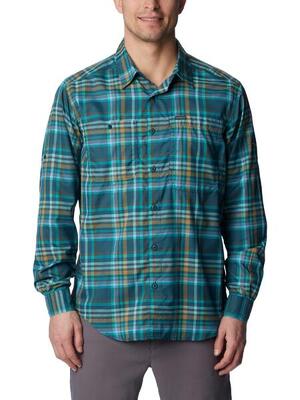 Wandelshirt heren silver ridge utility lite plaid