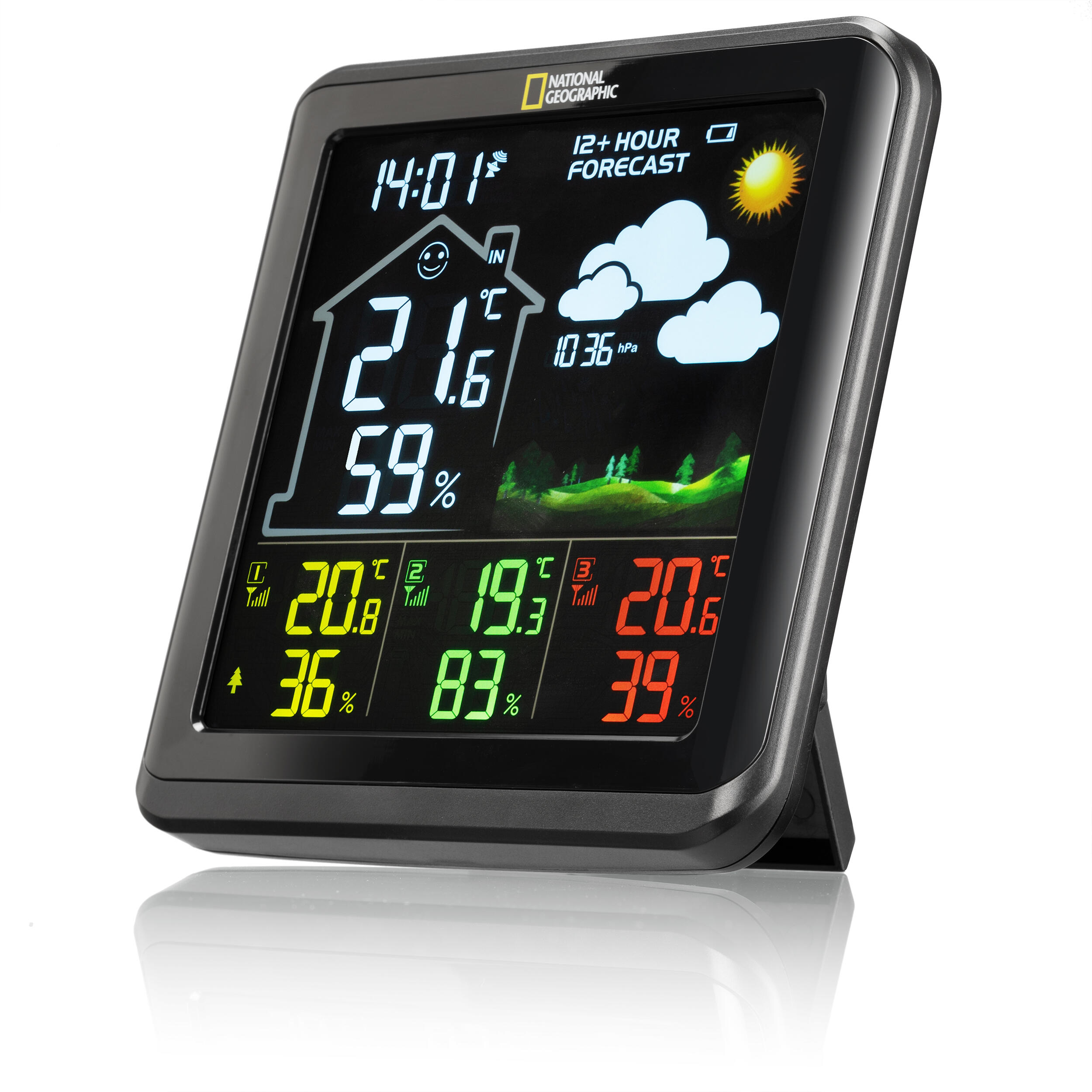 Mether Station -NATIONAL GEOGRAPHIC VA Color LCD incl. 3 capteurs 2/7