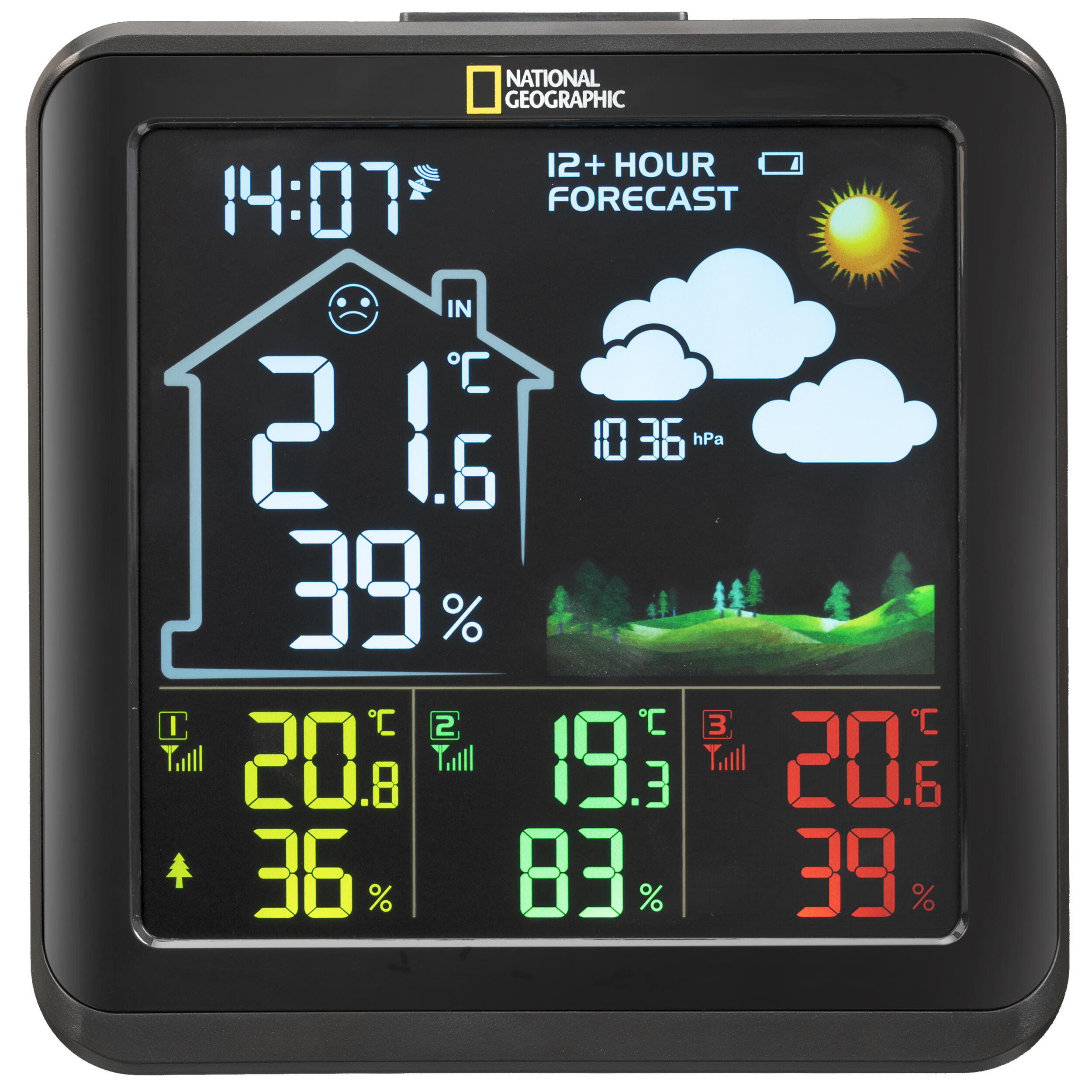 Mether Station -NATIONAL GEOGRAPHIC VA Color LCD incl. 3 capteurs 4/7