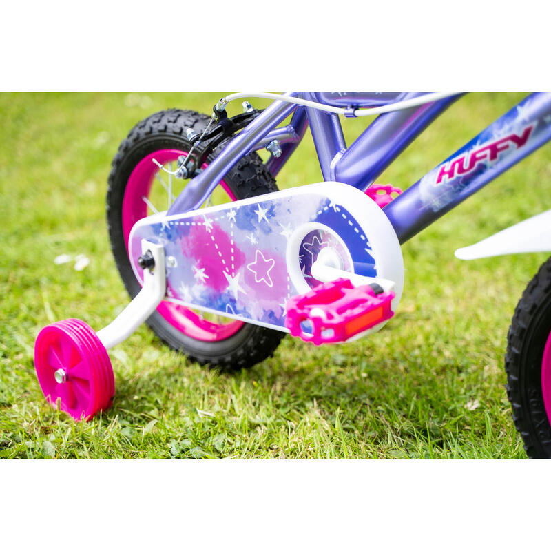 Huffy So Sweet 12 inch paarse meisjesfiets voor kinderen van 3-5 jaar