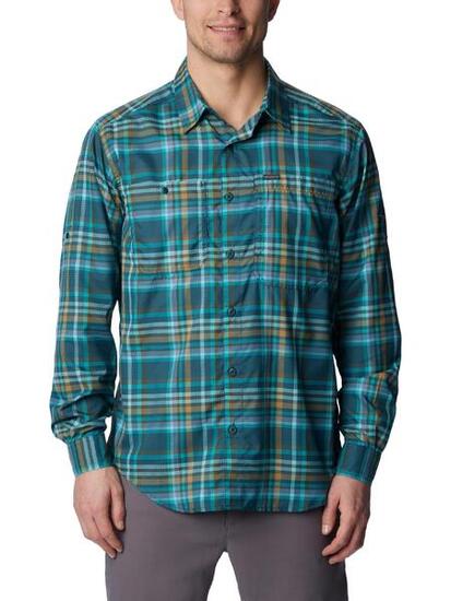 Camicia da trekking da uomo Silver Ridge Utility Lite Plaid