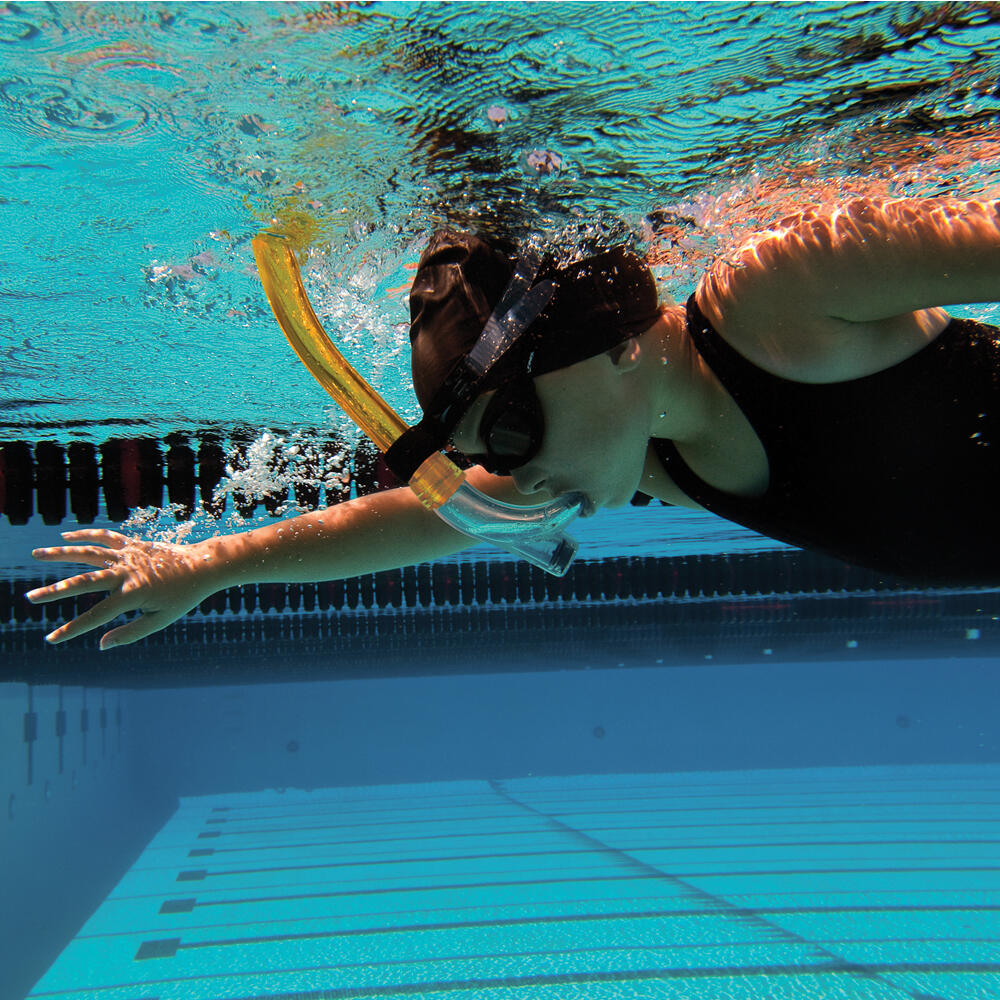 Frontale buis zwemmen Finis Swimmer's Snorkel Geel 4/5