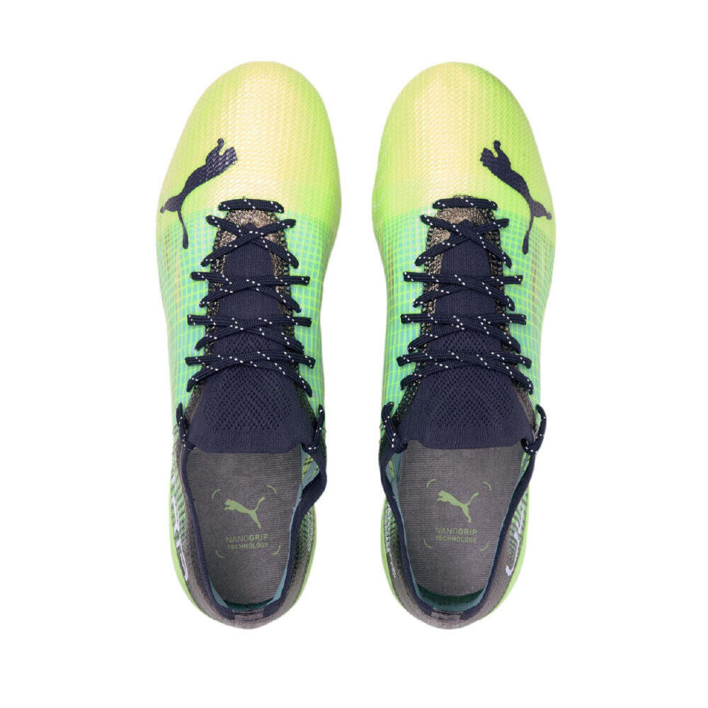 Green Gecko Puma One Cc Puma Ultra MxSG Mens Green Football Boots