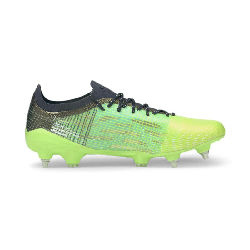 Botas De Fútbol Puma Ultra 1.3 Mxsg Verde Y Negro