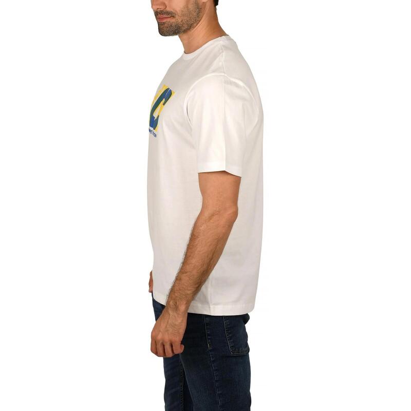 Megaton T-Shirt férfi rövid ujjú póló - fehér