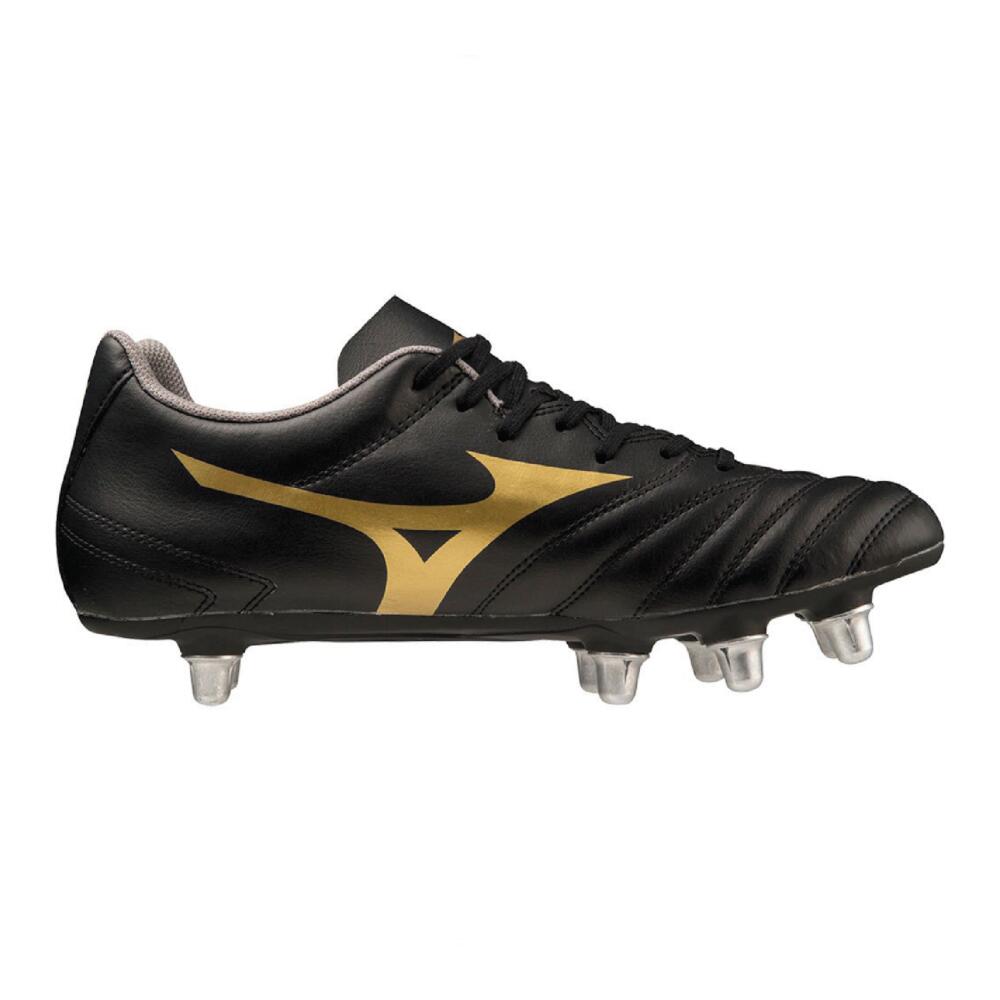 Mizuno Monarcida Neo Soft Ground Adults Rugby Boots  Black 3/6