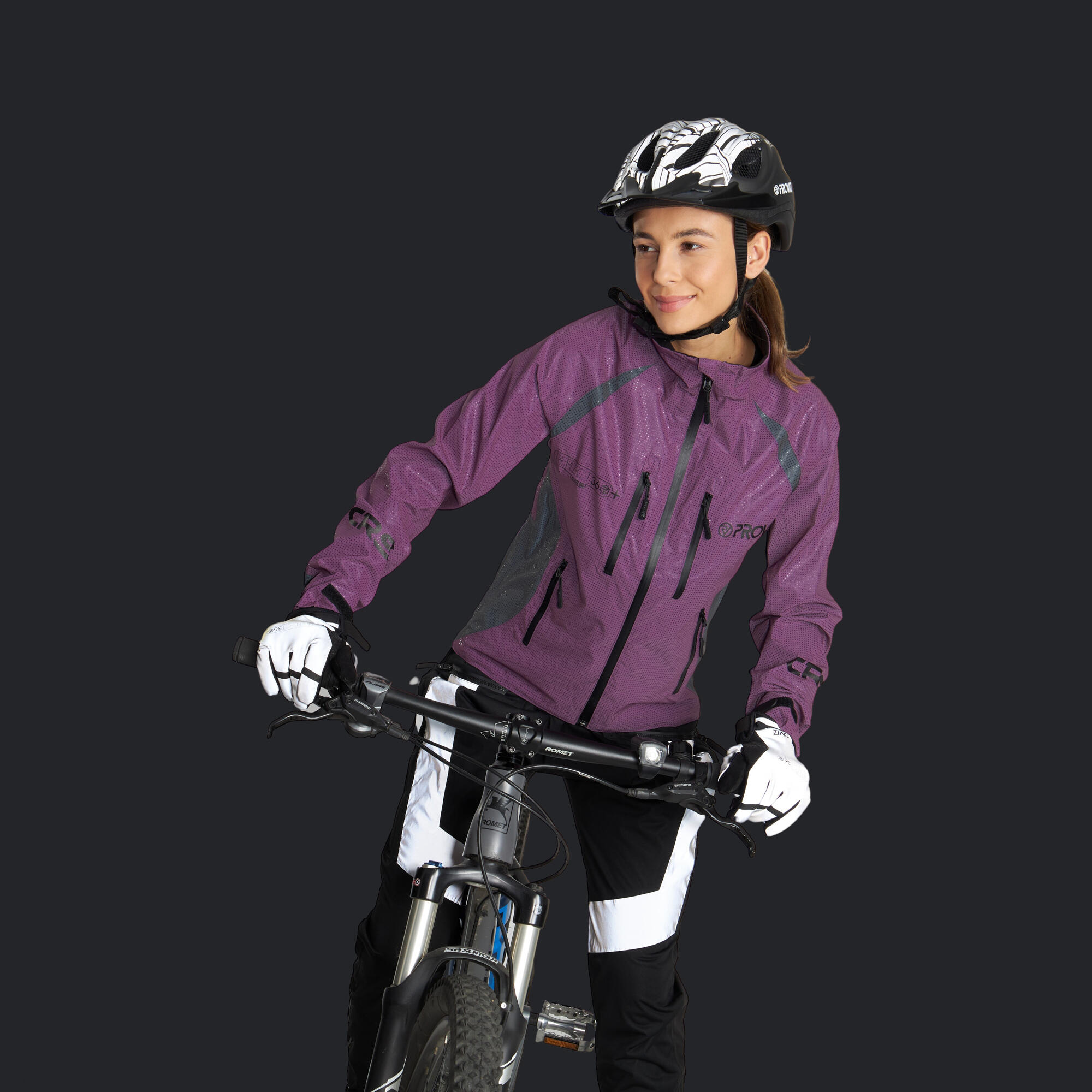 Proviz Women's REFLECT360 CRS Plus Waterproof Reflective Cycling