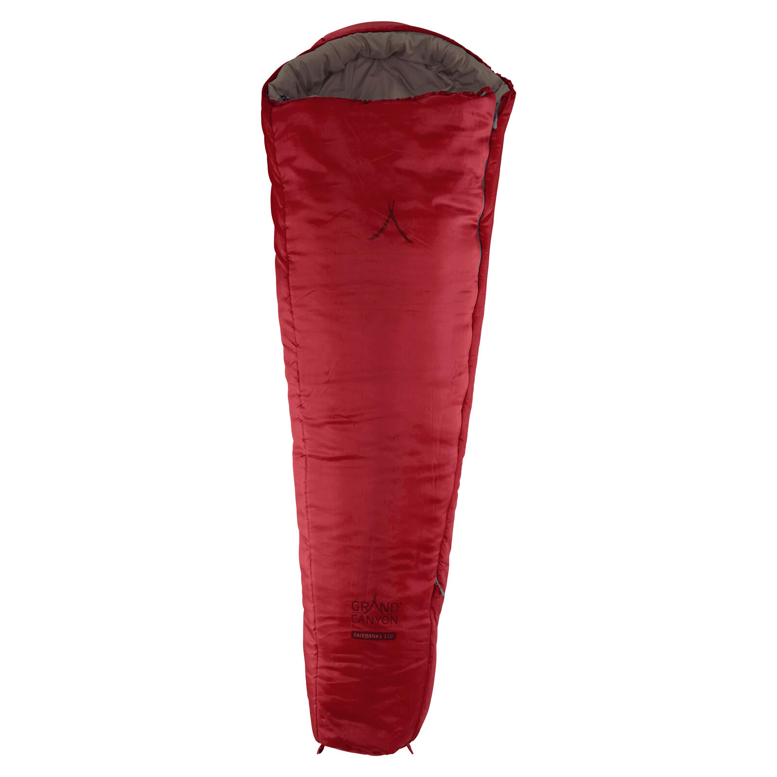 Grand Canyon - Sac De Couchage Pour Enfants Fairbanks 150 Kids Mumien Jugend Schlafsack +2°c - Sac De Couchage - Rouge - Taille Unique - Decathlon