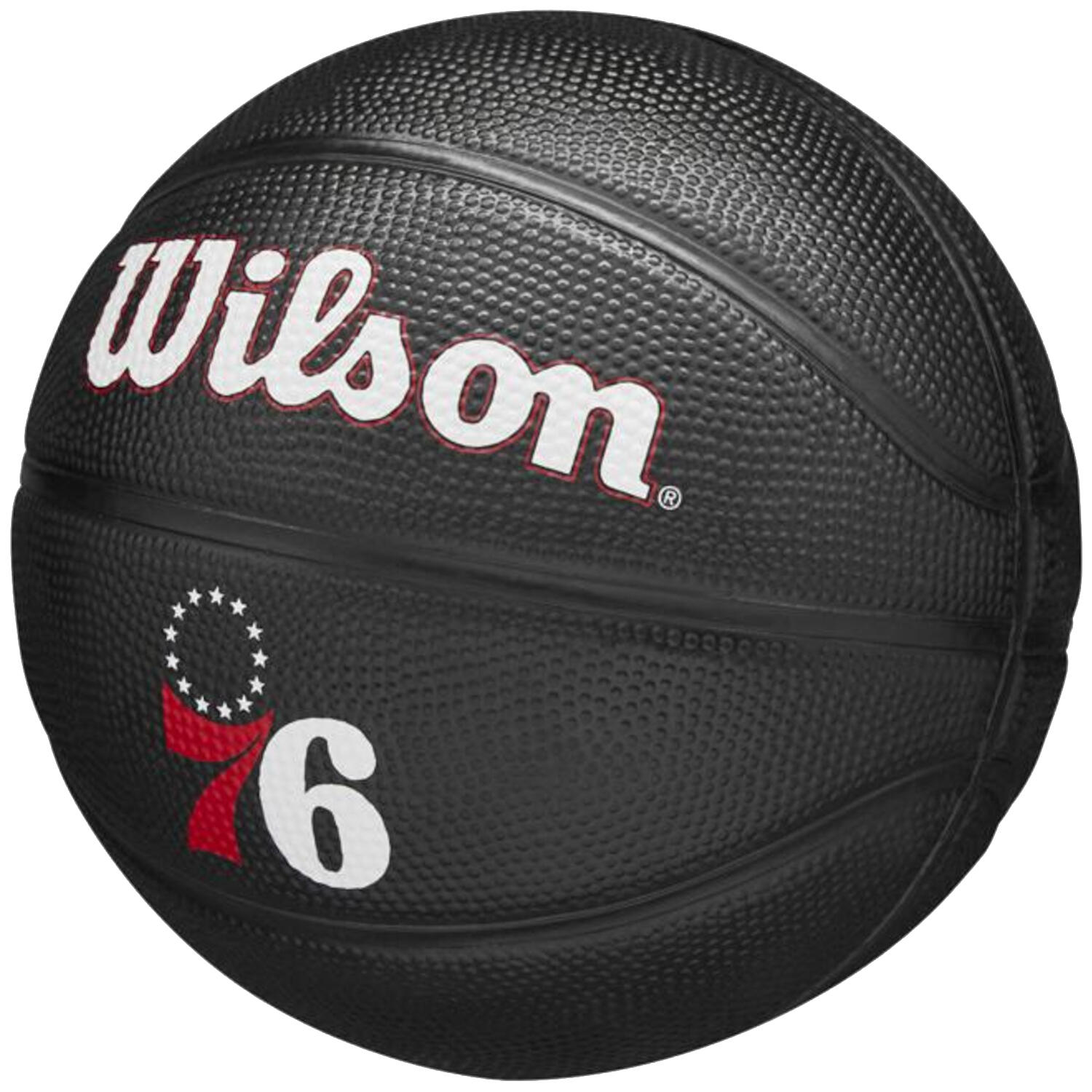 Ballon de basket Team Tribute Philadelphia 76ers Mini Ball 3/4