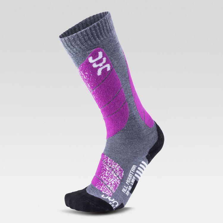 Uyn - All Mountain Chaussettes De Ski Femme - Chaussettes - Violet - 35/38 - Decathlon
