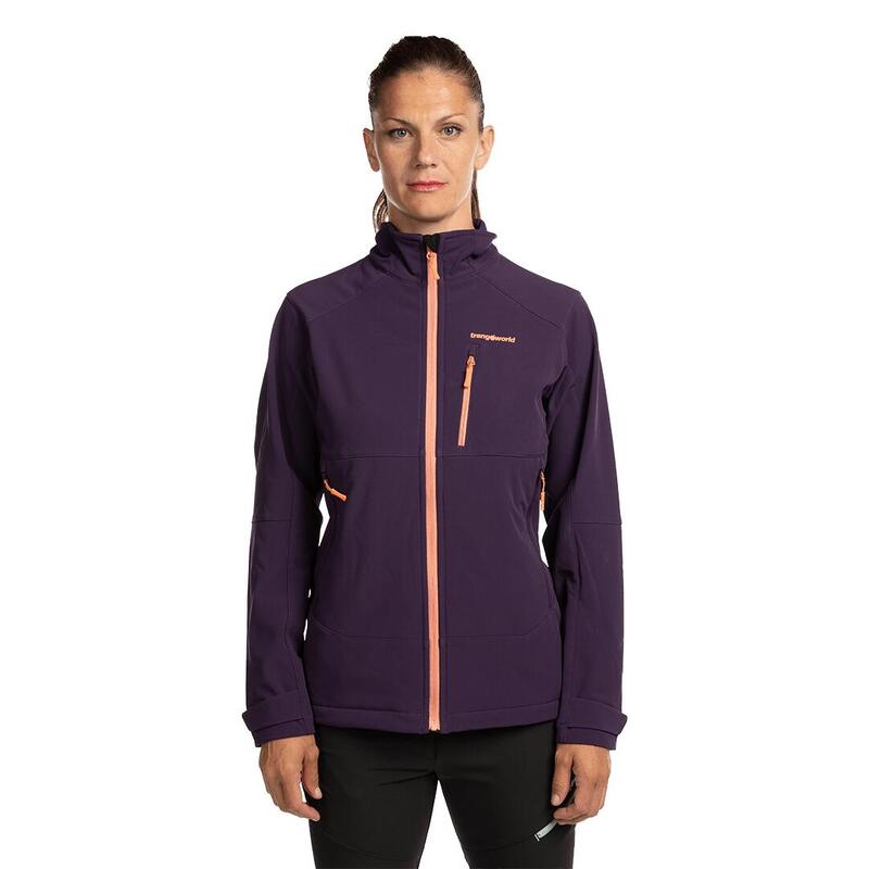 Chaqueta softshell para Mujer Trangoworld Softgate woman Morado