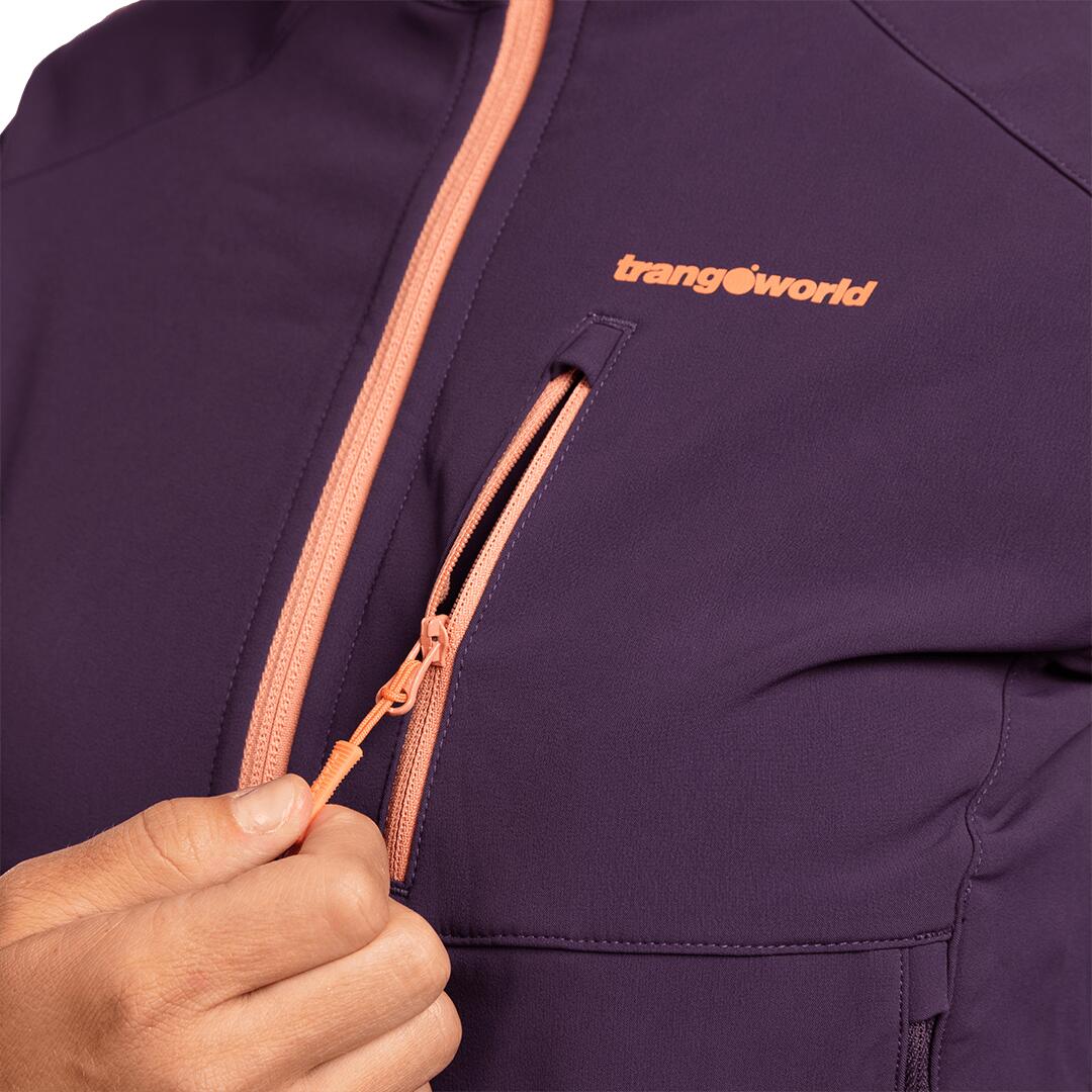 Softshell para Mujer Trangoworld Softgate woman Morado 4/7