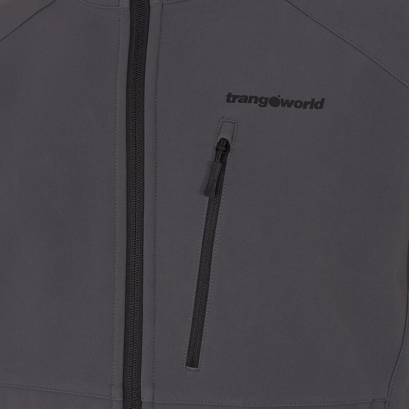 Chaqueta softshell para Hombre Trangoworld Softgate Gris