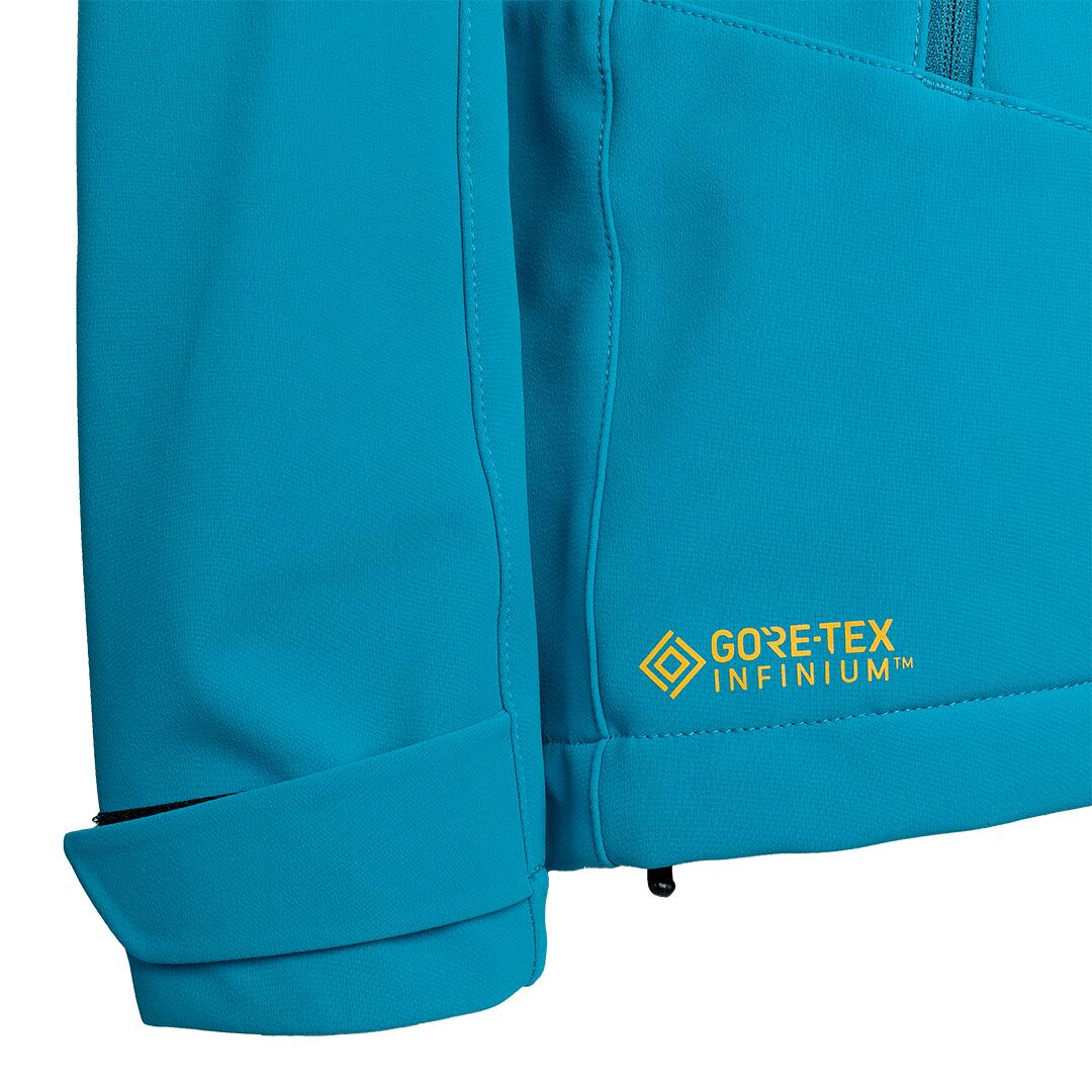 Softshell para Mujer Trangoworld Softgate woman Azul/Naranja 4/6