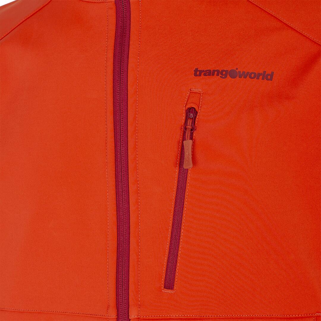 Softshell para Hombre Trangoworld Softgate Naranja 2/3