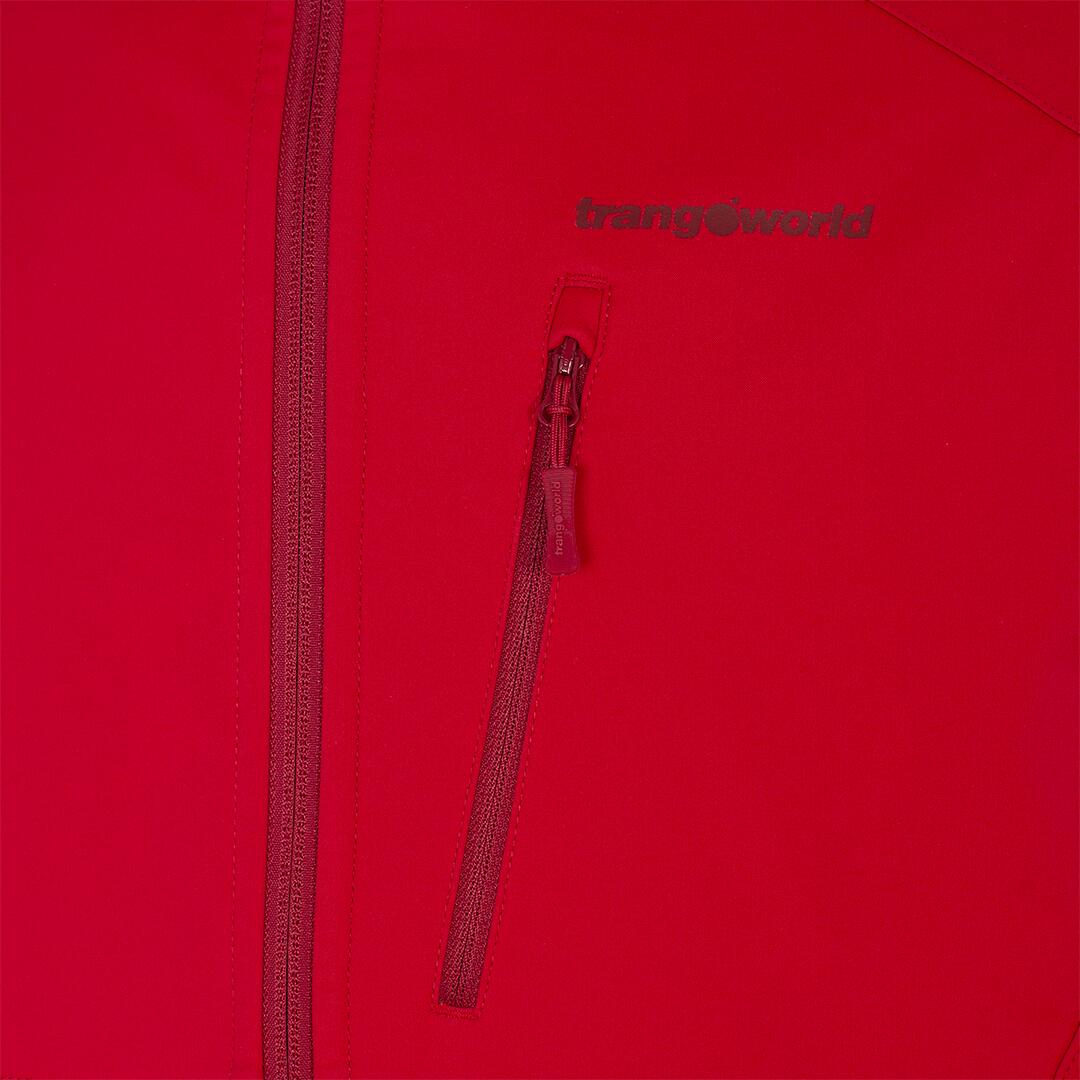 Softshell para Hombre Trangoworld Softgate Rojo/Rojo 2/3