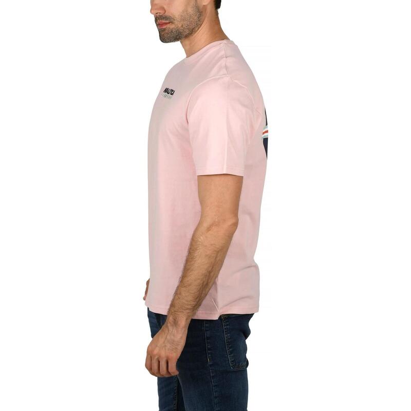 Faxa T-Shirt férfi rövid ujjú póló - rózsaszín