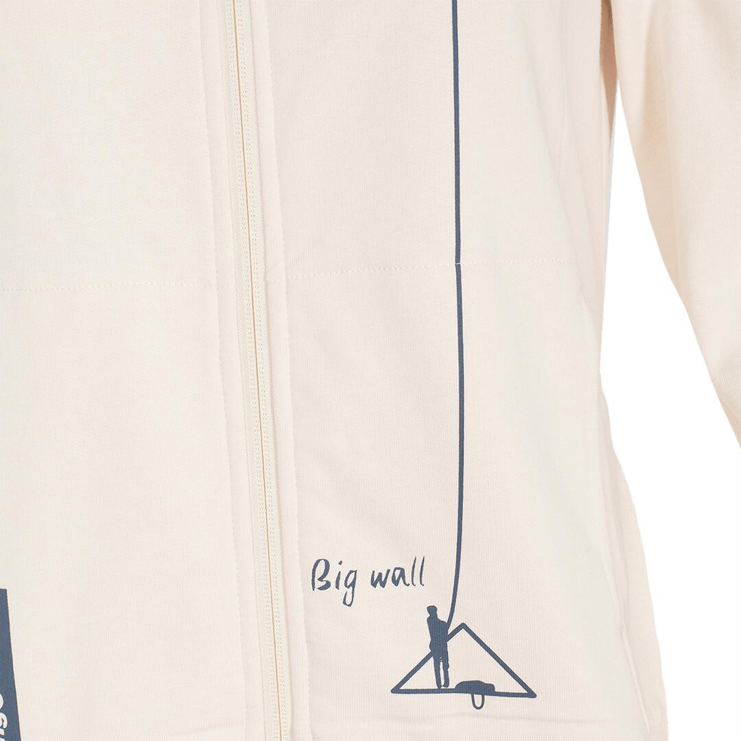 Sudadera con cremallera para Mujer Trangoworld Arnot Blanco 2/6