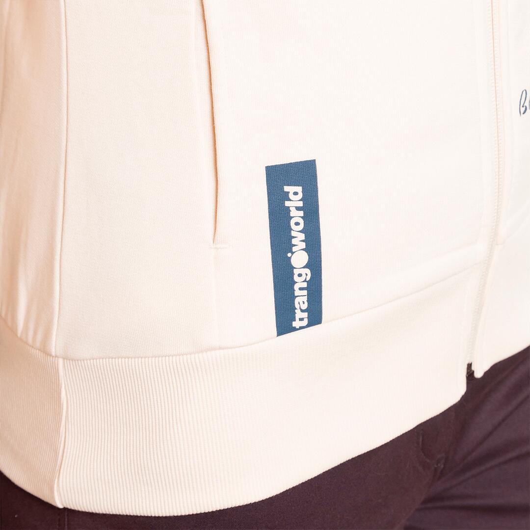 Sudadera con cremallera para Mujer Trangoworld Arnot Blanco 5/6