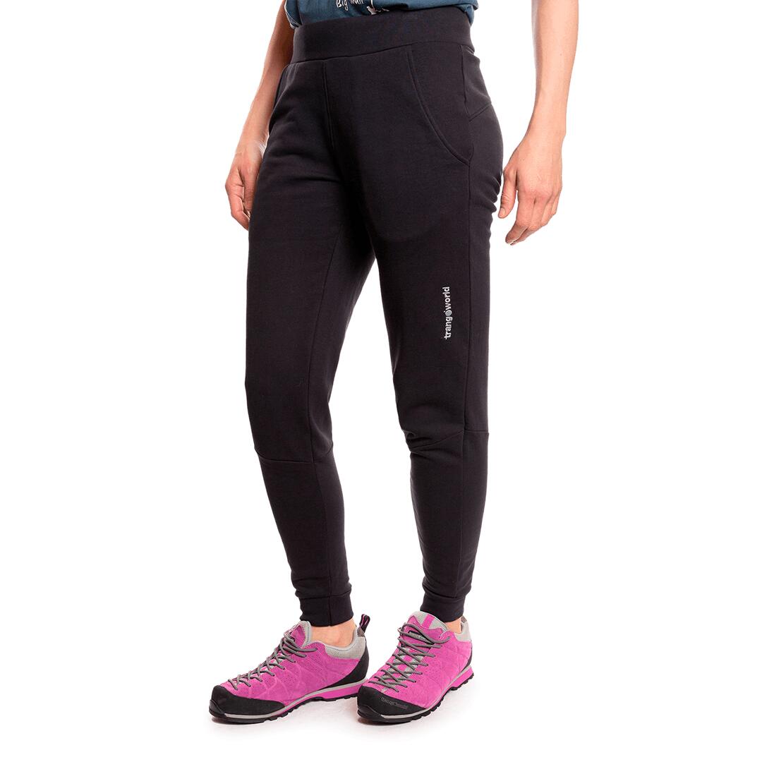 Mallas leggings larga para Mujer Trangoworld Gunks Negro 3/6