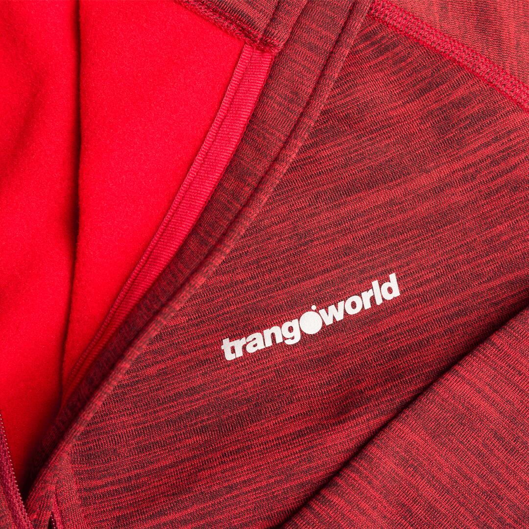 Jersey para Hombre Trangoworld Qoruq cd 45 Rojo 3/4