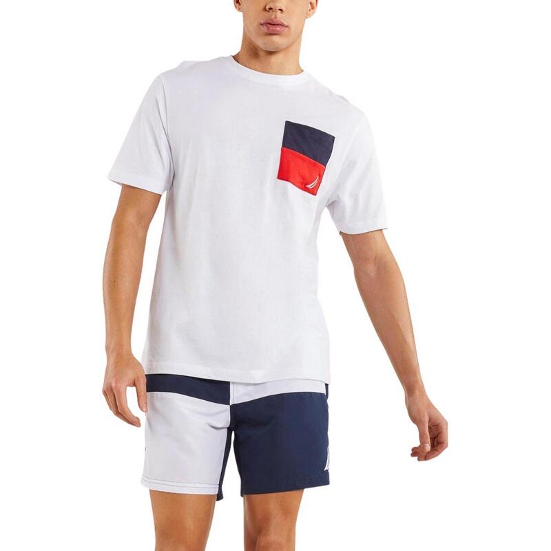 Edwin T-Shirt férfi rövid ujjú póló - fehér