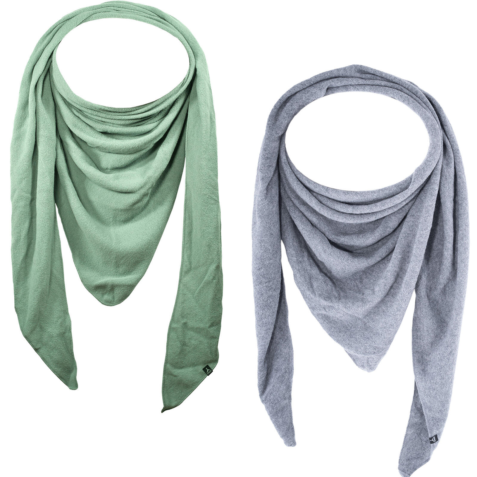 Wollen sjaal wig driehoekige gebreide unisex wintersjaal XL lamswol 5/5