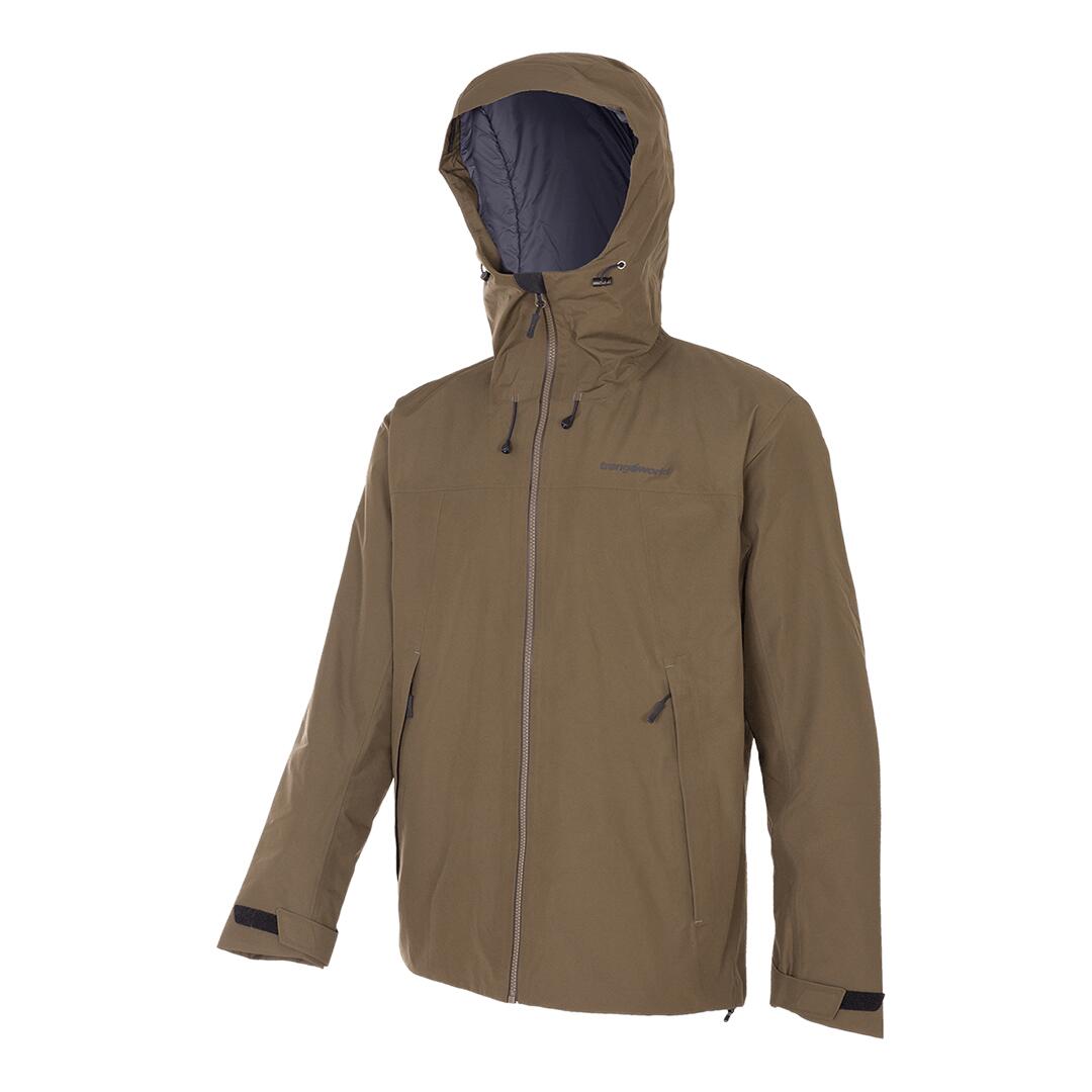 Chaqueta para Hombre Trangoworld Highgate termic Marrón/Negro/Gris
