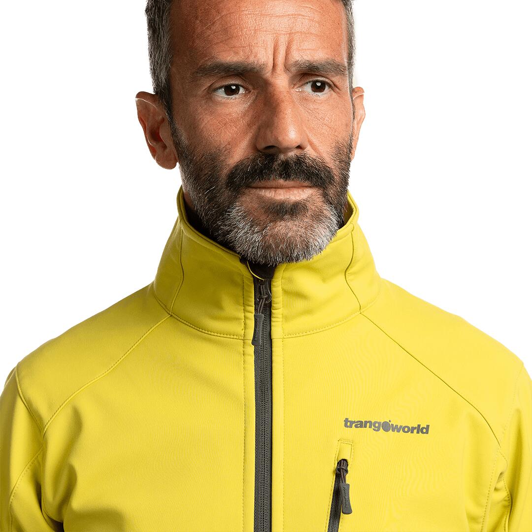 Softshell para Hombre Trangoworld Softgate Verde 5/7