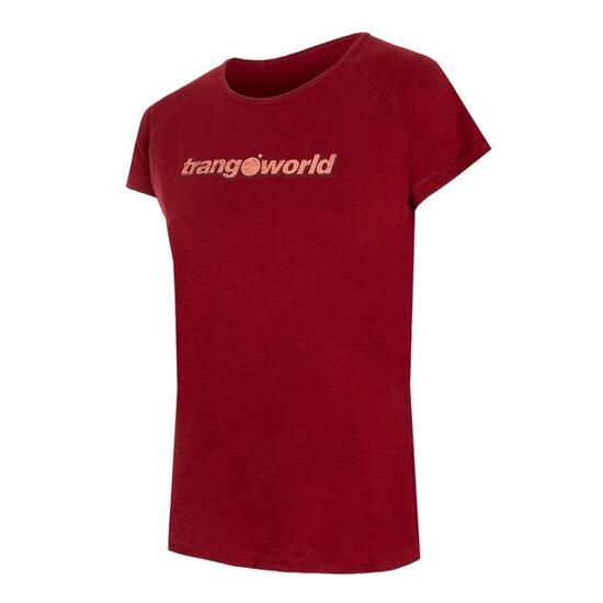 Camiseta de manga corta para Mujer Trangoworld Azagra Marrón