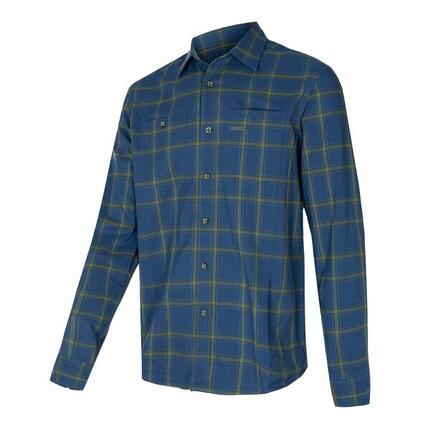 Camisa mangas largas para Hombre Trangoworld Zernez Azul