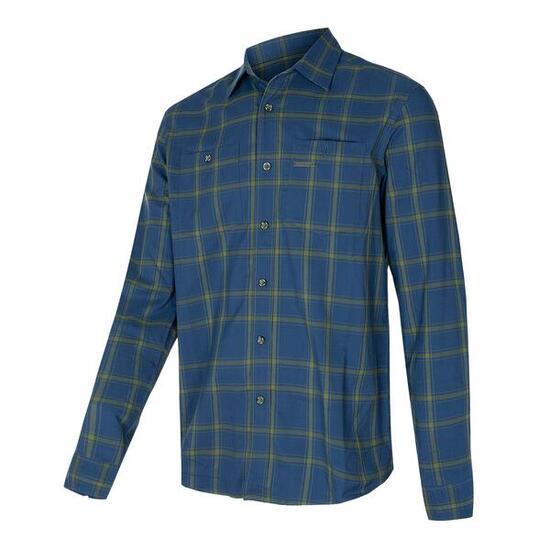 Camisa mangas largas para Hombre Trangoworld Zernez Azul