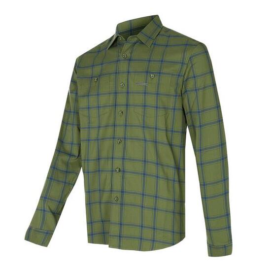 Camisa mangas largas para Hombre Trangoworld Zernez Azul
