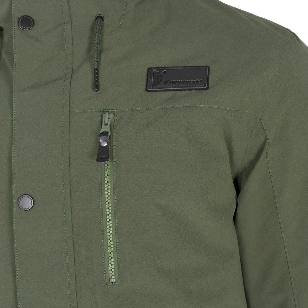Chaqueta para Hombre Trangoworld Padma termic Verde/Negro Impermeable 2/7