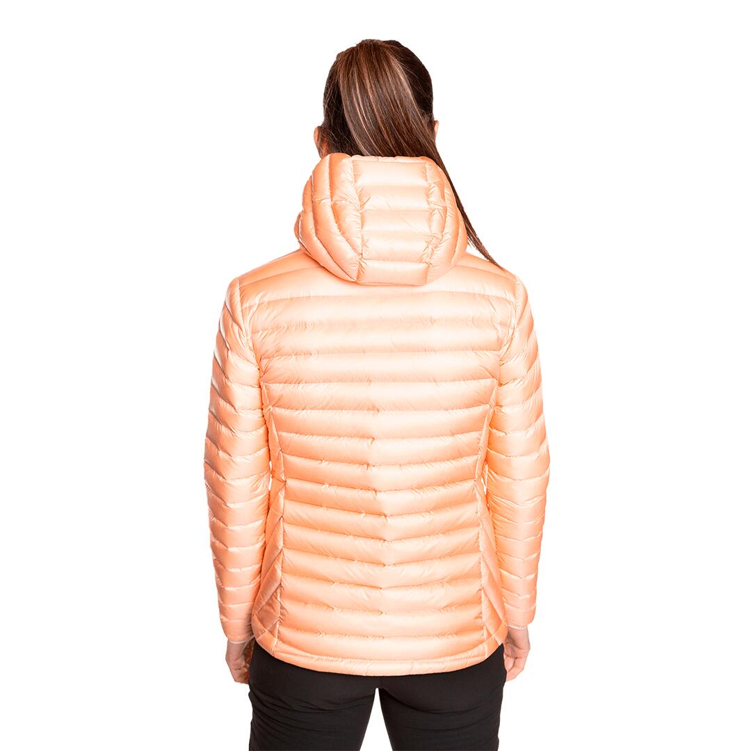 Plumífero para Mujer Trangoworld Biasca Rosa/Gris 180g 600cuin 4/7