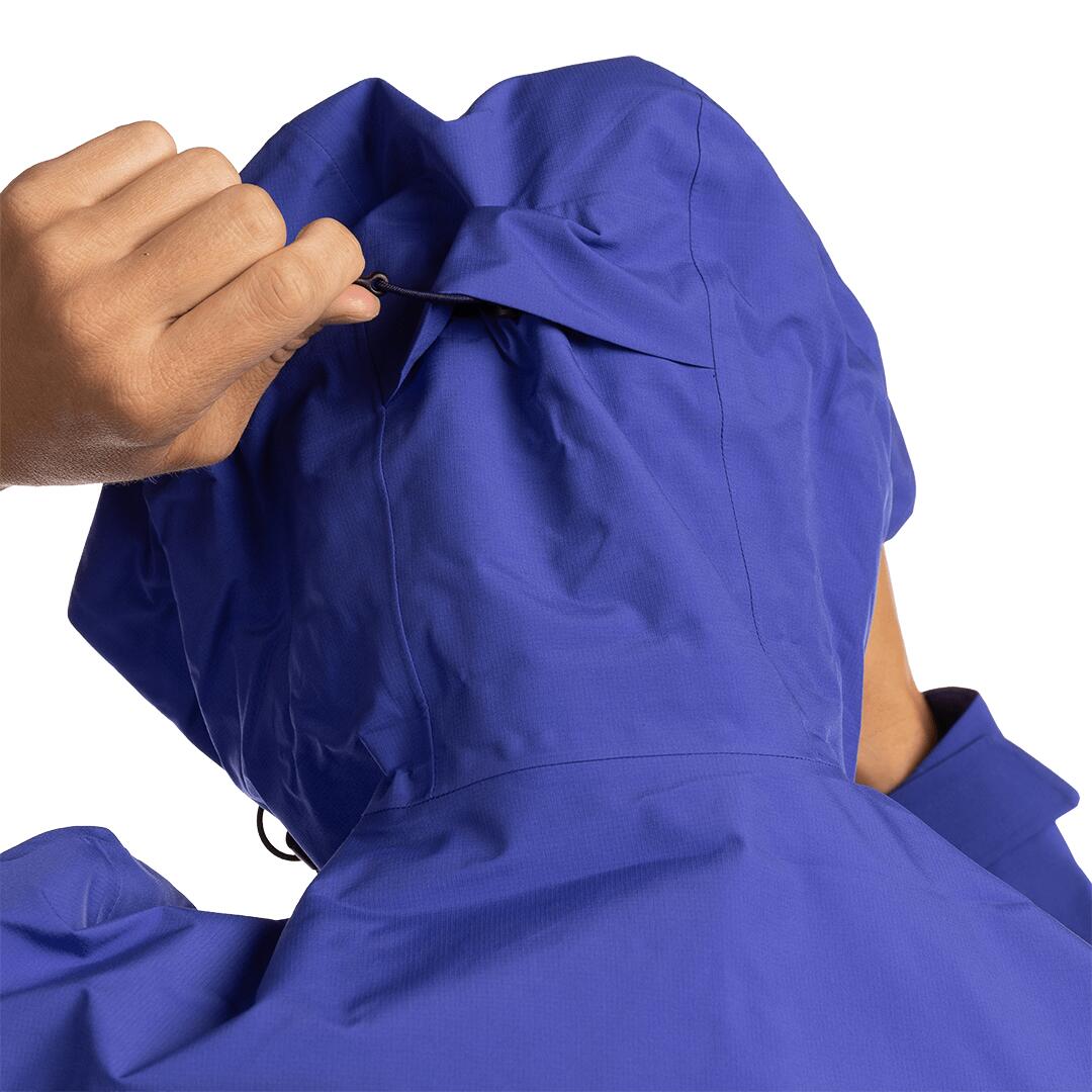 Chaqueta para Mujer Trangoworld Highgate 3l woman Azul/Naranja Impermeable 6/6