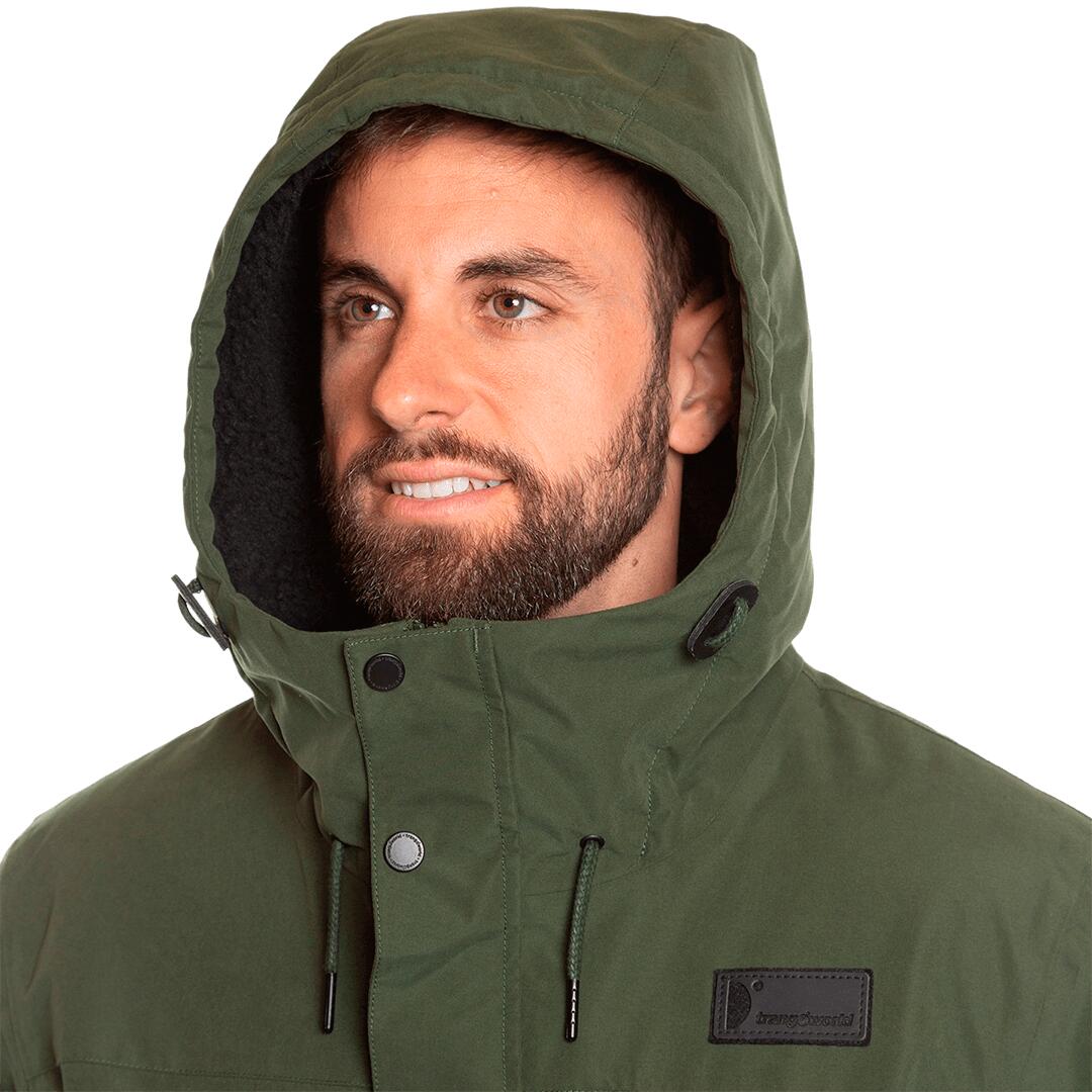 Chaqueta para Hombre Trangoworld Padma termic Verde/Negro Impermeable 5/7