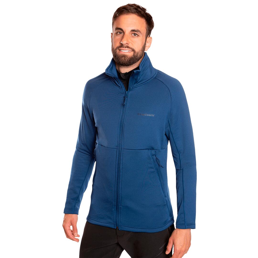 Softshell para Hombre Trangoworld Luoma Azul 3/6