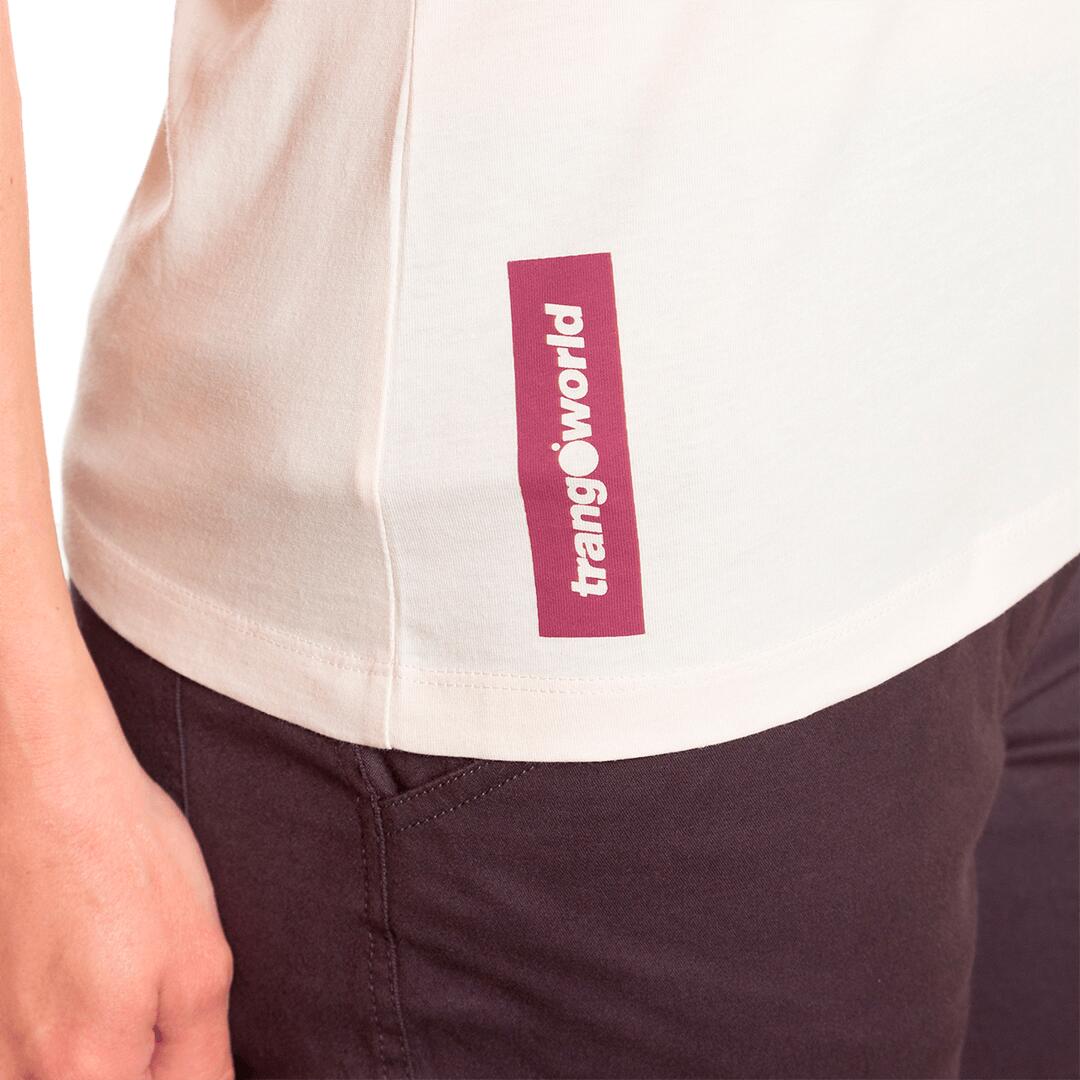 Camiseta para Mujer Trangoworld Tuolumme Blanco 5/6