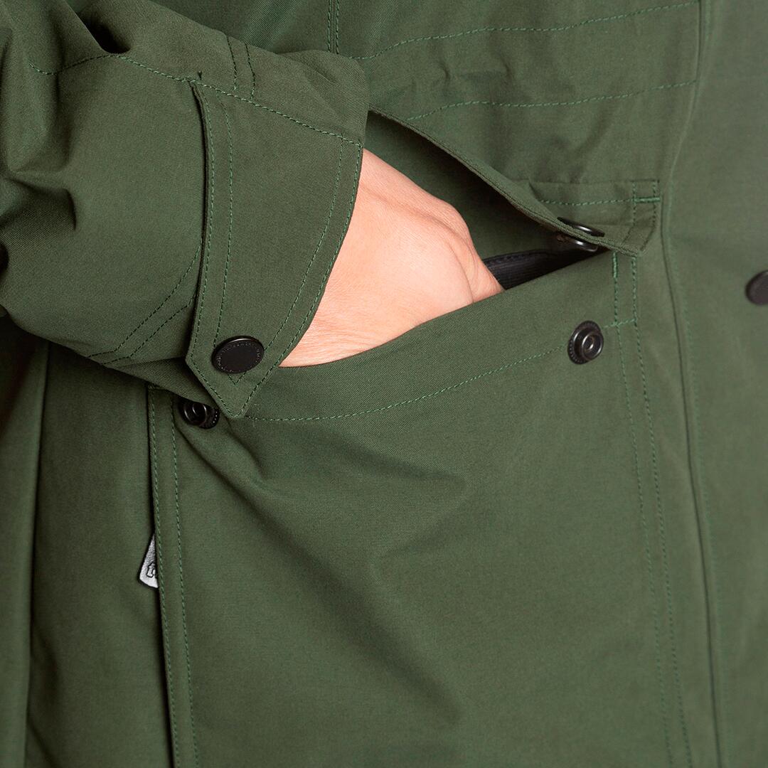 Parka para Mujer Trangoworld Riviera termic Verde/Negro 6/7
