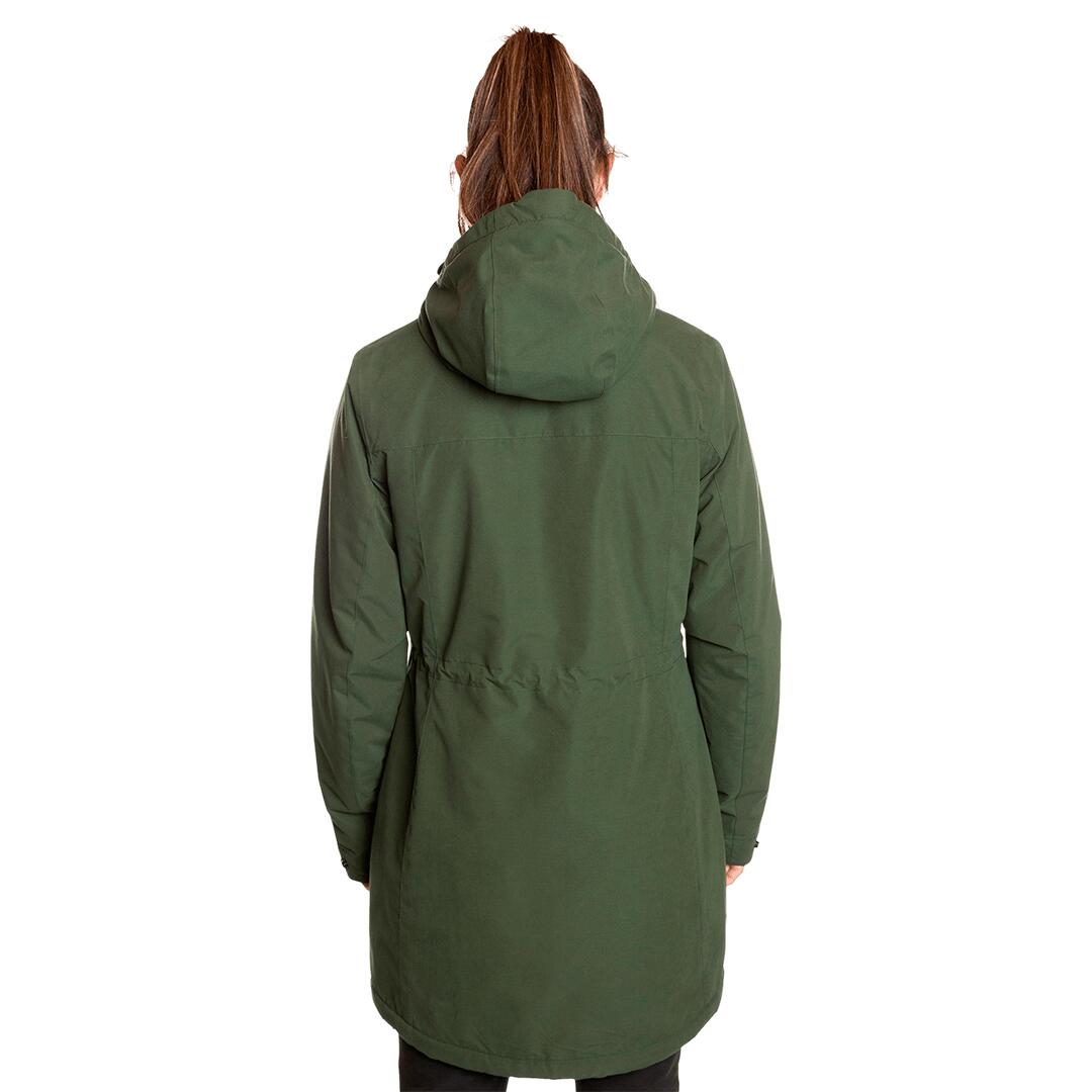 Parka para Mujer Trangoworld Riviera termic Verde/Negro 4/7