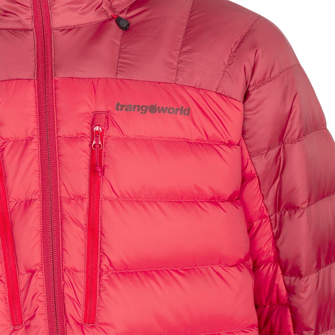Plumífero para Hombre Trangoworld Cerces Rojo/Rojo/Negro 235g 800cuin 2/7