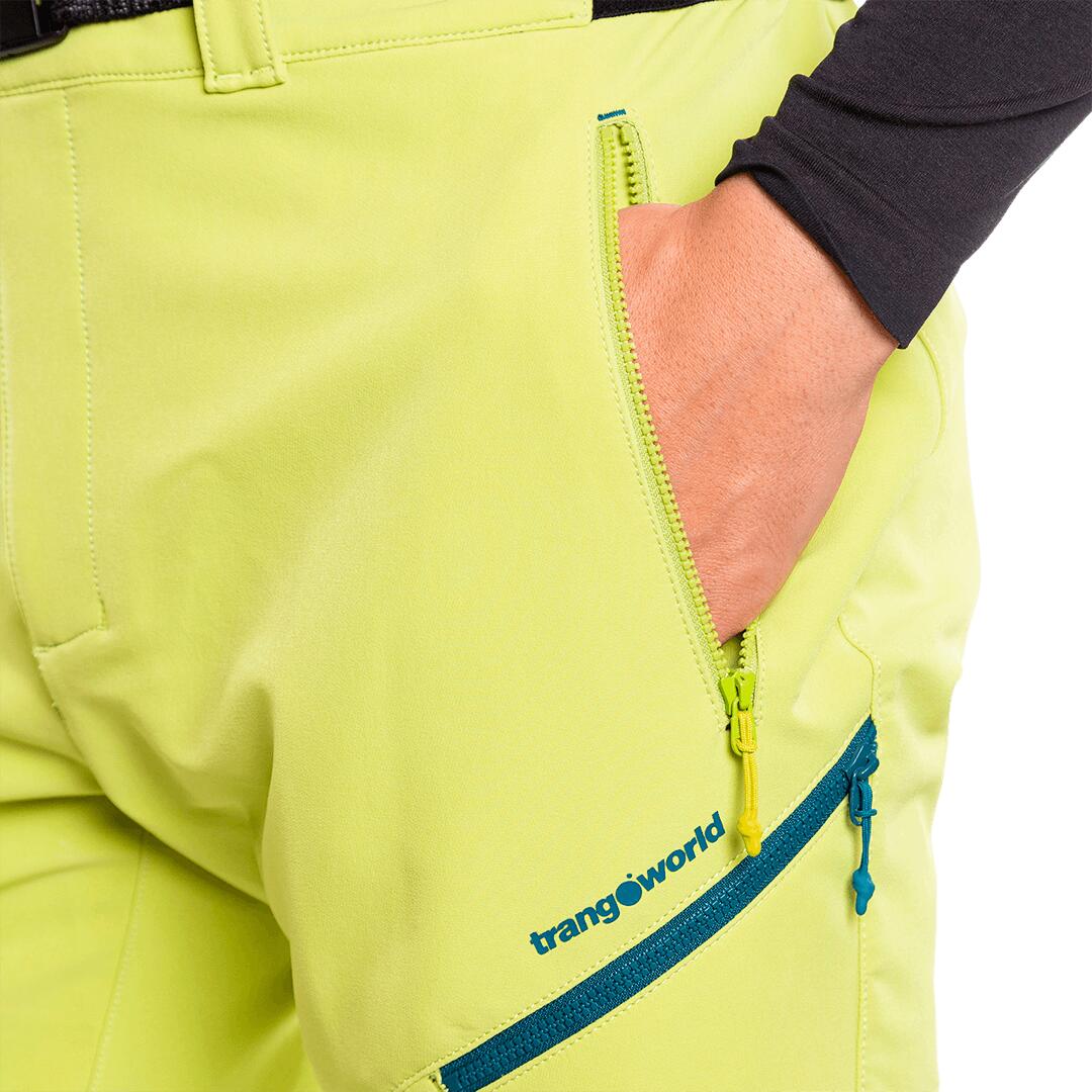 Pantalón para Hombre Trangoworld Balaitus vd Verde/Negro/Negro 5/6