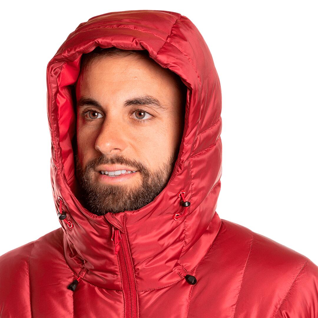 Plumífero para Hombre Trangoworld Cerces Rojo/Rojo/Negro 235g 800cuin 5/7