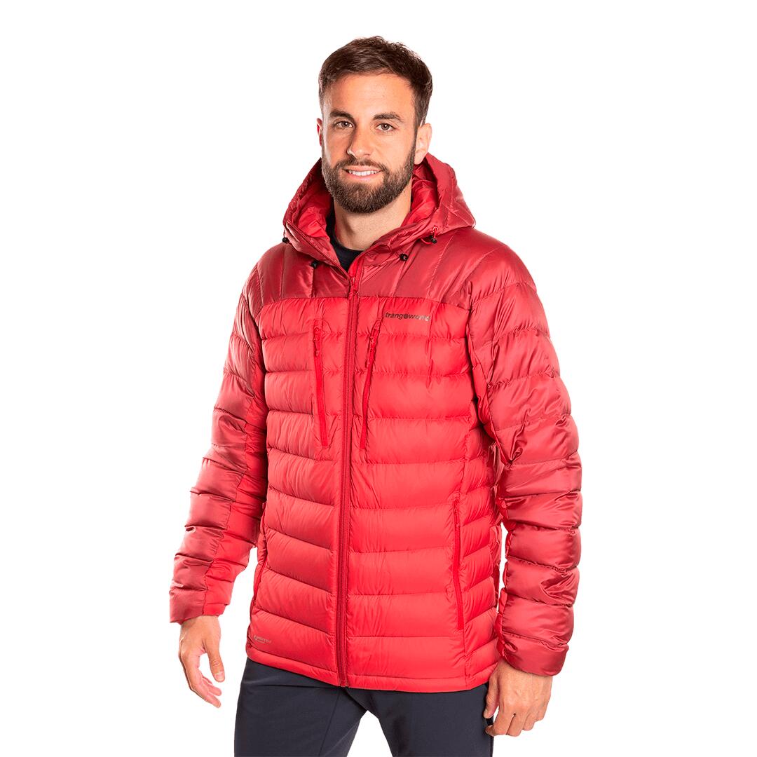 Chaqueta plumas para Hombre Trangoworld Cerces Rojo Rojo Negro