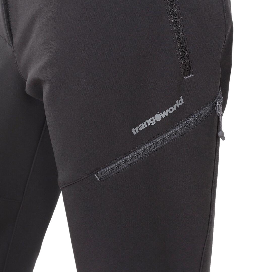 Pantalón para Mujer Trangoworld Noguera vd Negro/Negro 2/7
