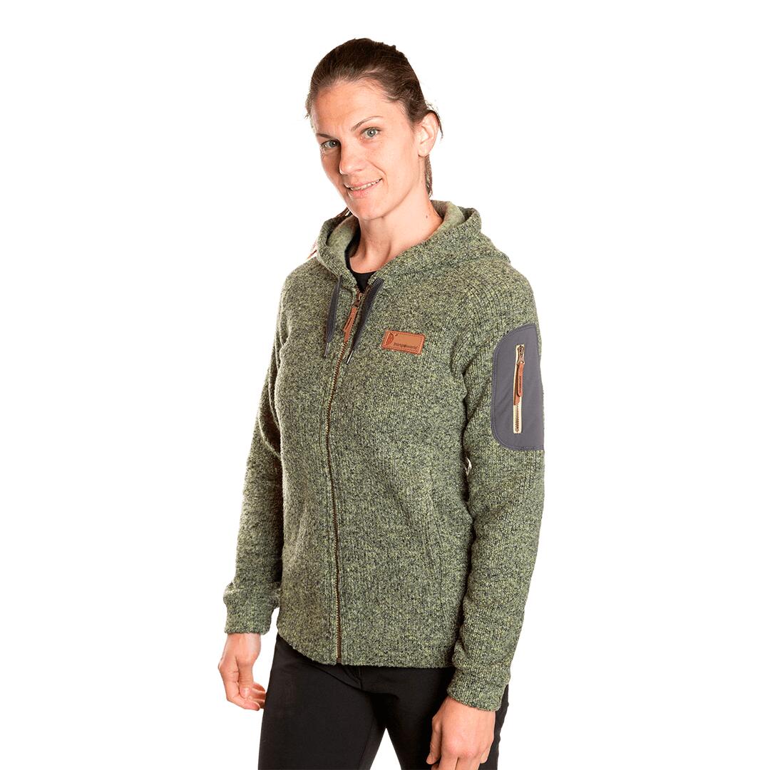 Forro polar para Mujer Trangoworld Gower Marrón/Gris 3/7